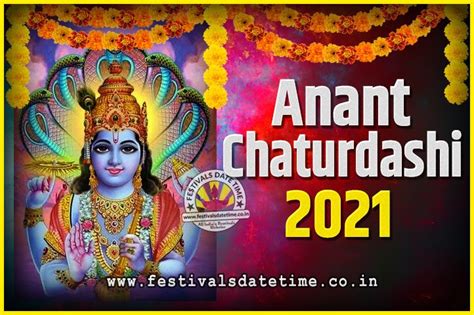 Click for a printable 2021 calendar. 2021 Anant Chaturdashi Pooja Date and Time, 2021 Anant ...