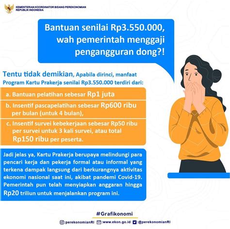 Ini penjelasan serta panduan pendaftaran. Kementerian Koordinator Bidang Perekonomian Republik Indonesia