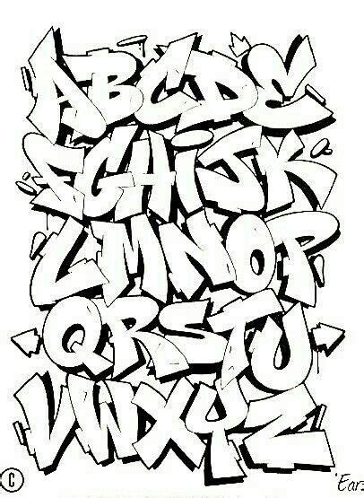 Ariel skelley / getty images an alphabet is made up of the letters of a language, arranged. Graffiti Alphabet image by Oli Mesén in 2020 | Graffiti lettering ...