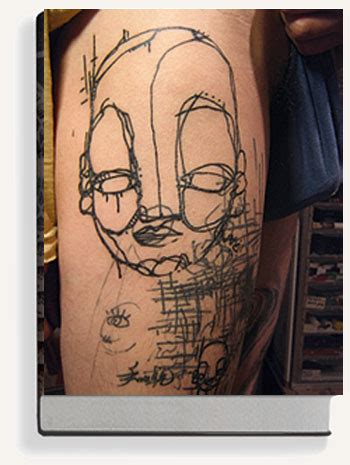 New york 'stooper' furnishes apartments with thrown out things. Alcoholic Outsider Artist: Art Brut Tattoos