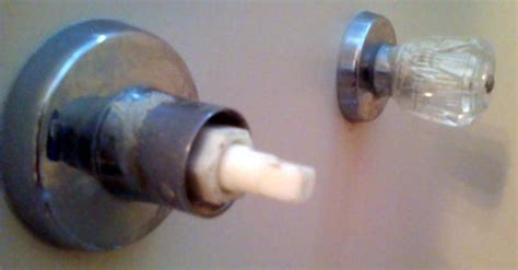 Remove your shower handles and stems. How to remove older plastic (Moen?) tap cartridge (valve ...
