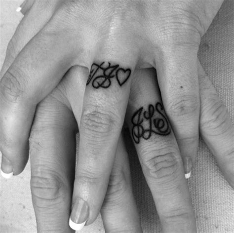 Couples now getting wedding tattoos instead of traditional. 20 Unbelievably Romantic Couple Tattoos