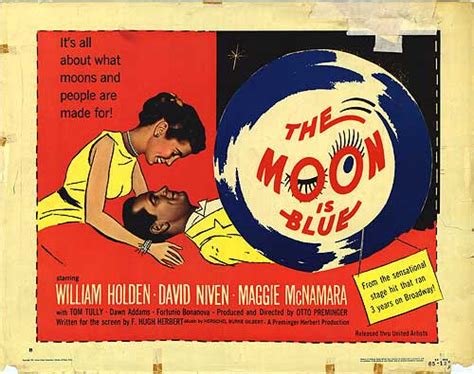 Blue moon, by conal fowkes, for 'blue jasmine' soundtrack movie. Overlooked Movies: The Moon Is Blue(1953) | Not The ...