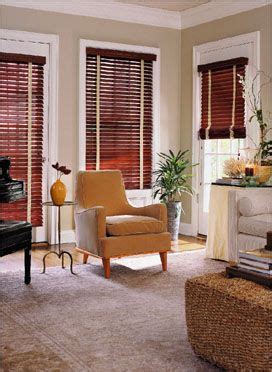 Fabric tapes offer color and style as well as added privacy and light blockage. 2" wood blind with cloth tape- for media room window ...