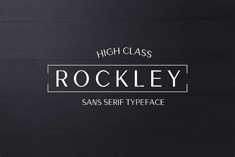 Contribute to ctensmeyer/font_classification development by creating an account on github. Rockley Sans Serif Font Family | LOGO | Modern sans serif ...