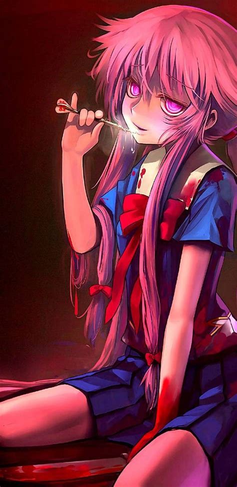 Looking for the best wallpapers? Pin de Alycat em Anime | Gasai yuno, Mirai nikki, Anime