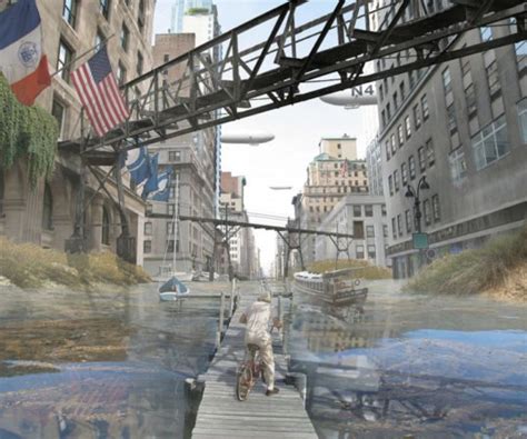 Towns and villages flooded by the creation of dams, destroyed by the advancing sea, or washed away in floods and never rebuilt. Haunting Visualizations of Flooded New York City Are From ...