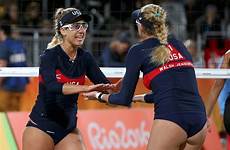 volleyball beach women players wear olympics ross april bikini bikinis point uniform usa their why reason simple kerri walsh celebrate