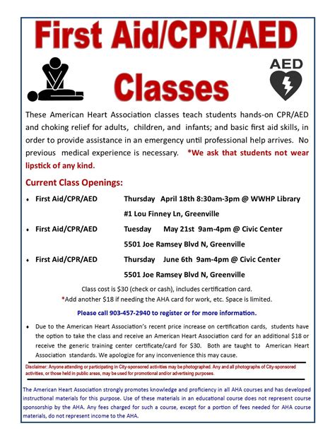 All statewide classes are free for childcare providers enrolled in abc quality. Cpr And First Aid Classes Near Me - Várias Classes