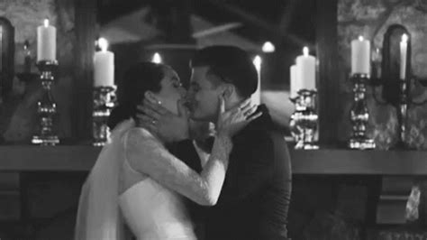 Weddings come with a mixed set of emotions. Wedding GIF - Wedding Couple Kiss - Discover & Share GIFs