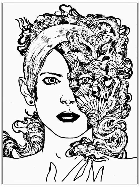 37 photos of the nude coloring pages 584 best coloring for my mind images. Realistic Coloring Pages For Adults at GetColorings.com ...