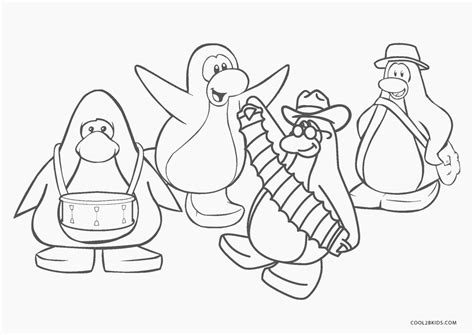 Penguins coloring pages are fun for children of all ages and are a great educational tool that helps children develop fine motor skills, creativity and on coloringpages7.info, you will find free printable coloring pages for kids of all ages. Free Printable Club Penguin Coloring Pages For Kids