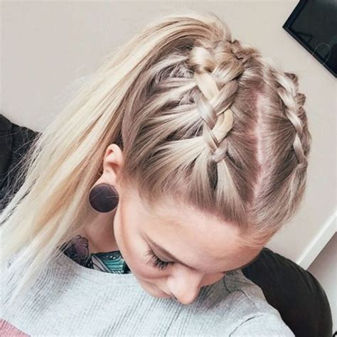 If you have thick and long hair you can style your hair in this way. 40 Cute and Sexy Braided Hairstyles for Teen Girls