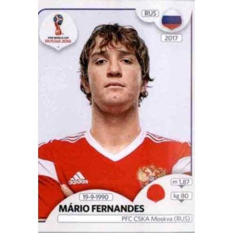 Fifa 21 ratings and stats. Sticker Mário Fernandes from Russia Panini World Cup Russia