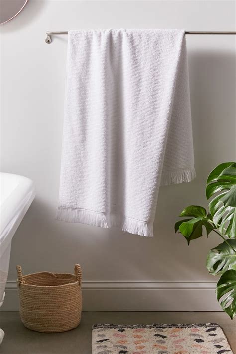All stores urban outfitters in bath: Fringe Trim Bath Towel | Urban Outfitters