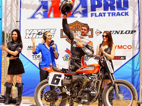 Flat track racing is possibly the oldest form of motorcycle racing still in existence. Stu's Shots R Us: AMA Pro Flat Track Announces Return of ...