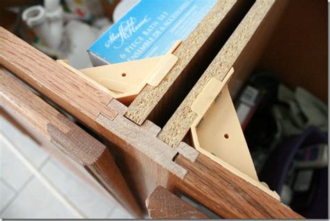 Additionally you can buy a beautiful medicine cabinet that will turn your space into modern designed apartment. Remodelaholic | How to Raise Up A Short Vanity