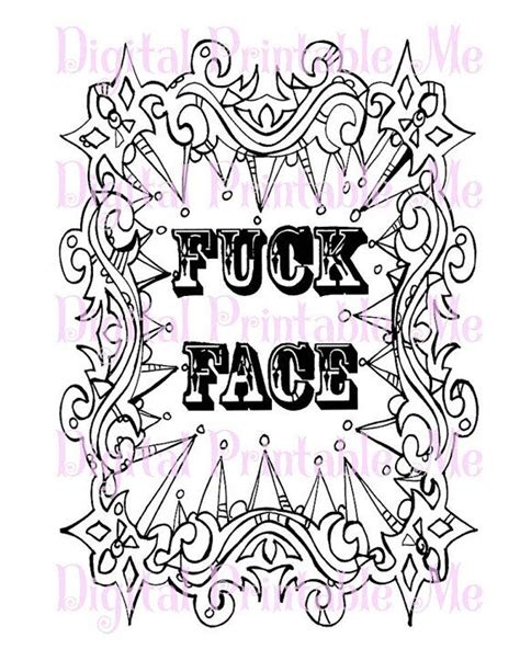 They can be fun and funny sometimes. Pin on swear word coloring pages