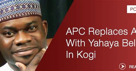 Governor yahaya bello of kogi state. Kogi Election APC replaces Audu with Yahaya Bello - Pulse ...