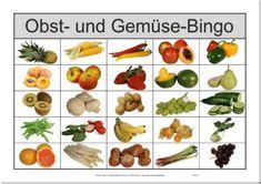 Hier finden sie die zahlen und quoten der umweltlotterie bingo! Märchenrätsel Teil 1 | Obst und gemüse, Bingo, Obst