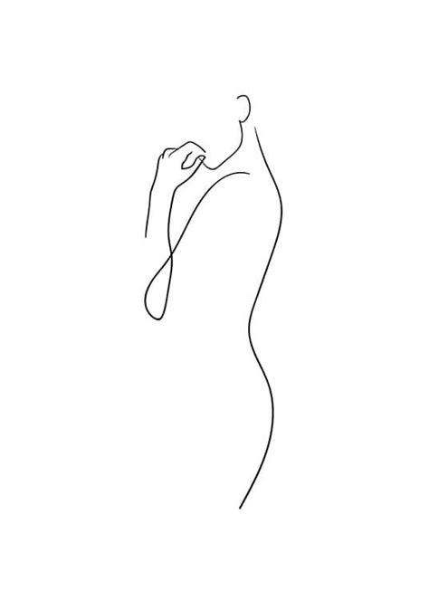Design your everyday with one line art prints you'll love. Curve Line Art Poster