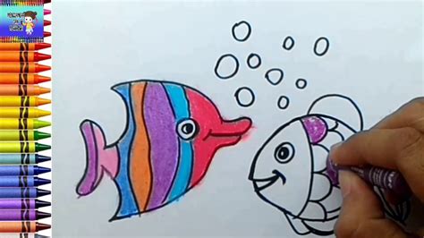 Crayon dan pensil warna merupakan 2 peralatan yang paling kami cintai saat itu. MENGGAMBAR DAN MEWARNAI IKAN berwarna-mewarnai dengan ...