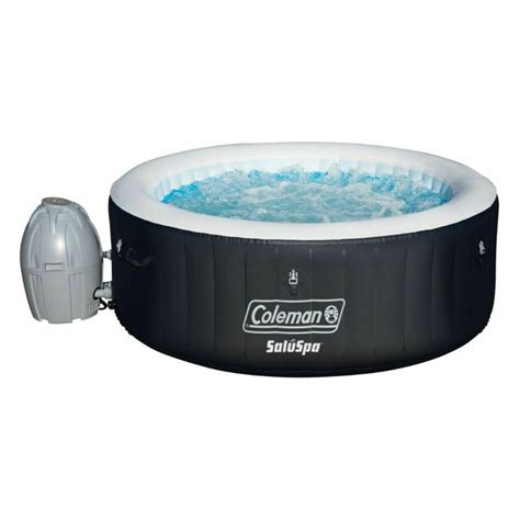 Your spa should be drained every four to six months, and refilled with fresh tap water. Coleman Saluspa 4 Person Portable Inflatable Outdoor Spa ...