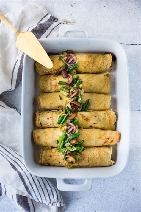 Check spelling or type a new query. Baked Crepes with Asparagus, Leeks and Mushrooms | Recipe ...