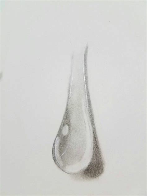 This pen and ink drawing lesson leads you through the various stages of a detailed illustration. Water droplet pencil drawing | Pencil drawings, Water ...