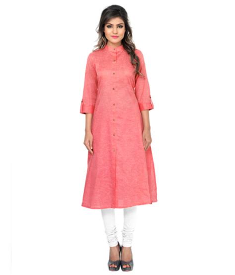 Buy Pink Khadi Plain kurti Online Search more high quality free transparent png images on pngkey.com and share it with your friends.