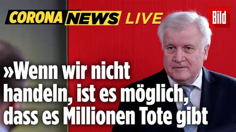 Horst seehofer positiv auf corona getestet. Brauchen wir eine Maskenpflicht in Deutschland, Herr ...