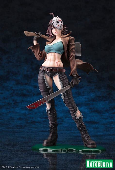 Tiffany haze has fun with her toys 1. Jason Voorhees Bishoujo Statue - Bishoujo Statues