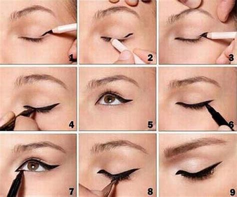 See full list on wikihow.com Winged Eyeliner Tutorials - How To Apply Eyeliner- Easy ...