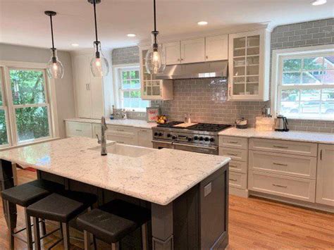 There are certainly more questions you'll need to answer when designing a kitchen island. Kitchen Remodel Gallery - Kitchen Remodeling Project ...