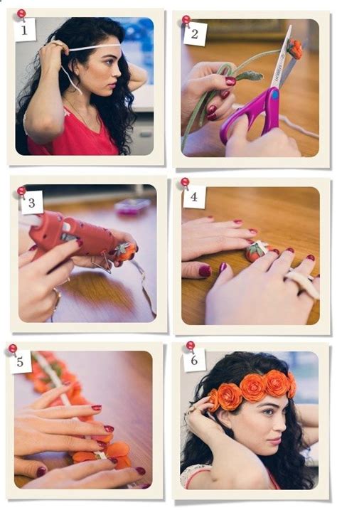 Concept creation and execution of hobby lobby social content. DIY flower headband...hobby lobby and micheals has the ...