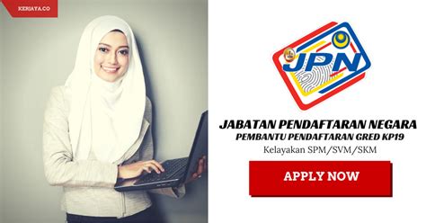 Specialize in government policy, dasar polisi kerajaan and pembangunan. Jawatan Kosong Terkini Pembantu Pendaftaran JPN. 118 ...