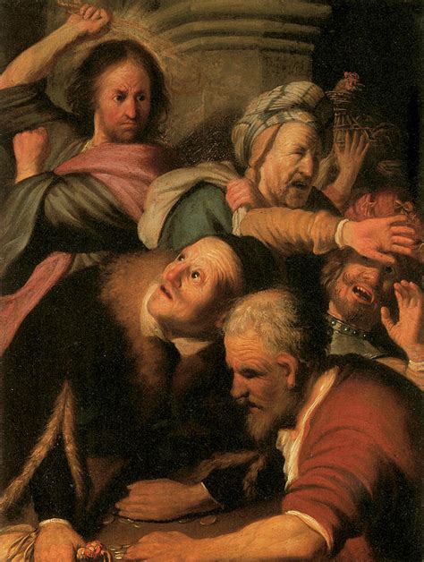 Check spelling or type a new query. Christ Driving The Money-changers From The Temple Painting by Rembrandt