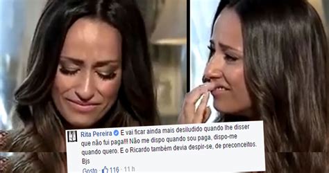 Rita pais pereira com esta é que não estavas a contar ! Rita Pereira garante "Não me dispo quando sou paga, dispo ...