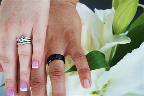 Some couples have the groom put both rings on during the ceremony, with language about the wedding ring being for the. Why do we wear wedding rings on the fourth finger of the ...