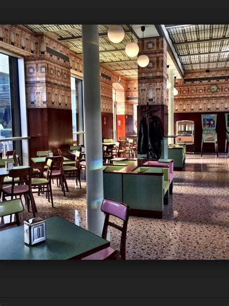 Wes Anderson Cafe bar Luce Milan | Wes anderson, Italian bar, Wes anderson design