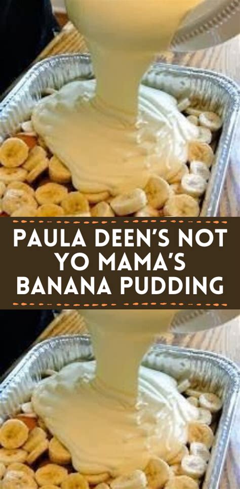 Light, airy and full of flavor this vanilla bean pistachio cake is a fun and tasty flavor combination perfect for absolutely any occasion. Paula Deen's Not Yo Mama's Banana Pudding | Best banana ...