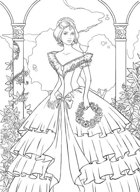 Here is the enchanted world with incredible adventures. Princess Coloring Pages, Adults Bing, Coloring Books ...