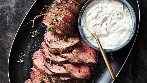 For this classic roast beef recipe, cremini or white mushrooms are delicious in the sauce. Horseradish Sauce | Rachael Ray In Season | Recipe | Beef ...