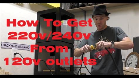 You could try checking the resistance with a multimeter, but the difference between 110v and 240v would be minimal depending on the current rating. How To Get 220V/240V From Two 120V Outlets. No Electrical ...