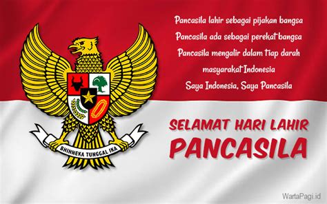 Upacara peringatan hari lahir pancasila salah satunya diselenggarakan di gedung pancasila, kementerian luar negeri tanggal 1 juni diperingati sebagai hari lahir pancasila dasar negara yang menjadi pemersatu dari sabang sampai merauke. Hari Lahir Pancasila - Ucapan dan Gambar Selamat Hari ...