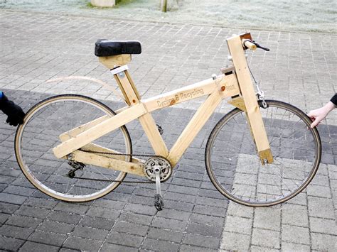 Imagine that you go on a beach vacation with your family—when at the beach, the sand tools you brought for your children to make sandcastles with break. Cycle-Recycle - Paul's Wooden Bike - 1 | One of the ...