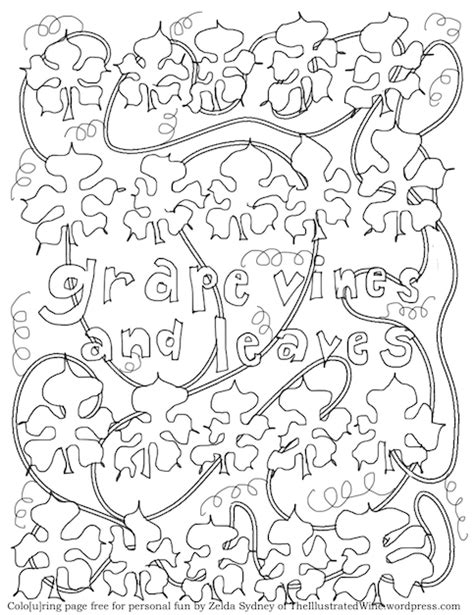 Grapes coloring page | free printable coloring pages. Vineyard Coloring Page at GetColorings.com | Free ...