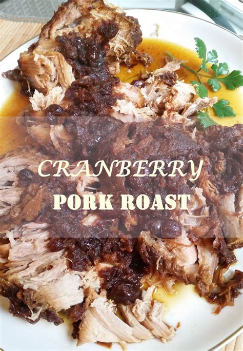 2 in small bowl, combine cranberries, broth, orange peel and 1/4 cup of the cranberry juice cocktail; slow-cooker-cranberry-pork-roast | Pork sausage recipes ...