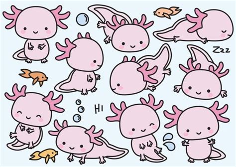 There is crazed fans out there that absolutely love loki and anything that has to do with him. Premium Vector Clipart Kawaii Axolotls Cute Axolotl | Etsy ...