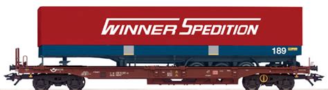 Dieses geschäft ist in der folgenden branche tätig: Märklin 47071-03 Bauart Sdgkms 707 Taschenwagen H0 ...